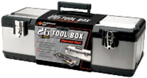 STEEL TOOL BOX - 26"