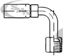 FEMALE FOR SEAL SWIVEL 90 DEGREE LONG DROP TUBE ELBOW