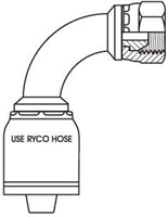 BSPP FEMALE 90 DEGREE BEND FOR 1-1/2 INCH HOSE