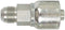 1-5/8 INCH THREAD JIC MALE FITTING FOR 1-1/4 INCH HOSE WITH 1-5/8 INCH THREAD FOR 1-1/4 INCH HOSE