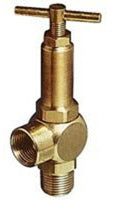 TEEJET BRASS PRESSURE RELIEF VALVE - 1/4" 50 PSI