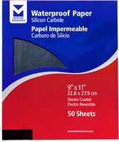 WATERPROOF SANDPAPER SHEET 9" X 11" - 150 GRIT