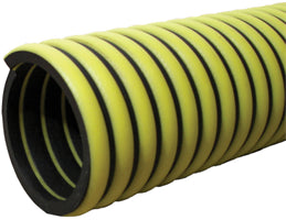 1-1/2 INCH YELLOW / BLACK SPRIAL EPDM SUCTION HOSE - 300 SERIES