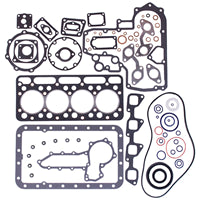 Full Gasket Set less Crankshaft Seals, Kubota, 19202-99690