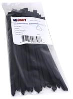 15-1/4 INCH BLACK ZIP TIE 120 LB. RATING