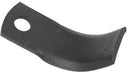 FLAIL MOWER SIDE KNIFE- FOR BALZER AND FOX BRADY   REPLACES BALZER 12537    AND FOX BRADY  65143   BUFFALO 11040039   2" WIDE   5/8" HOLE