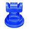 TTJ60 TURBO TWINJET FLAT SPRAY TIP #3   BLUE