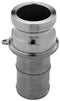 E SERIES 2" ALUMINUM MALE COUPLER X HOSE SHANK