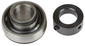 INSERT BEARING WITH LOCK COLLAR - 5/8" BORE  -WIDE INNER RING - GREASABLE