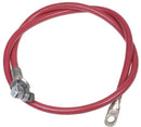 42 INCH 2 AWG BATTERY CABLE WITH TOP POST STRAIGHT X 7/16 EYELET CONNECTIONS