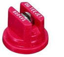 DRIFTGUARD TIP - POLY / STAINLESS 80 DEGREE / 4 ORFICE   RED