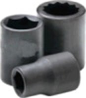 1-1/18 INCH X 6 POINT STANDARD IMPACT SOCKET - 1/2 INCH DRIVE