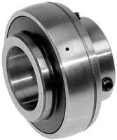 INSERT BEARING WITH SET SCREW - 2-3/16" BORE  -WIDE INNER RING - GREASABLE