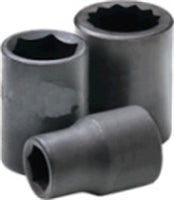 13/16 INCH X 6 POINT STANDARD IMPACT SOCKET - 3/8 INCH DRIVE