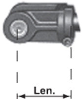 ROD CLEVIS 1-1/2 TH X 1'' PIN