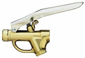 TRIGGERJET HAND TRIGGER SPRAY GUN - BRASS - 250 PSI RATING - NO TRIGGER LOCK / EXTRA LONG TRIGGER