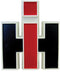 IH LOGO EMBLEM - 3-3/8 INCH