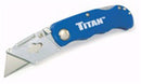 FOLDING POCKET UTILITY KNIFE-BLUE