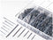 1,000 PIECE COTTER PIN ASSORTMENT - ZINC PLATED