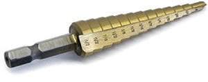 #1 1/8"-1/2" STEP DRILL BIT