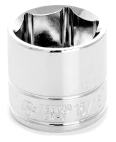 15/16 INCH X 6 POINT STANDARD IMPACT SOCKET - 3/8 INCH DRIVE