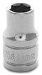 11MM X 6 POINT STANDARD IMPACT SOCKET - 1/2 INCH DRIVE