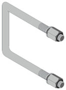 U-BOLT SET FOR 7X7 TOOL BAR