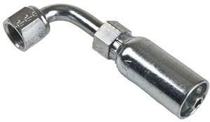 1/4 INCH HOSE X 7/16 INCH - 20 JIC FEMALE ELBOW - 90 SWIVEL