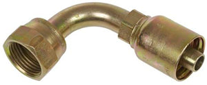 1/4 INCH HOSE X 9/16 JIC FEMALE ELBOW - 90 SWIVEL