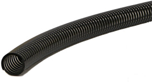 1-1/4 INCH SEED DELIVERY HOSE - CLEAR WITH BLACK SPIRAL