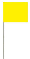 5 X 8 INCH YELLOW SURVEY FLAG