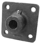 4-BOLT CAST IRON HUB FOR ROTARY CUTTERS - 1 INCH PIN