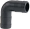 1 1/2 INCH POLY HOSE BARB ELBOW 90 DEG