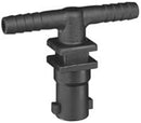 QUICKJET DOUBLE BARB NOZZLE BODY - 1/2" HOSE - NO DIAPHRAGM