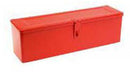 TOOL BOX PORTABLE, RED. 16-1/2" L X 4-1/2" W X 4-1/2" D