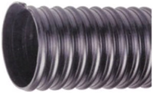 DUCT HOSE 7" X 25' - BLACK URETHANE