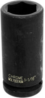 1-1/16 INCH X 6 POINT DEEP WELL IMPACT SOCKET - 3/4 INCH DRIVE