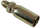 1/4 INCH HOSE X 7/16 INCH - 20 JIC MALE STRAIGHT RIGID