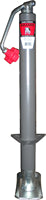 15" LIFT X 2,000 LB, TOP WIND, A-FRAME MOUNT ROUND TUBE BULLDOG JACK