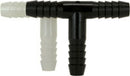 3/8 INCH HOSE BARB X HOSE BARB X HOSE BARB  POLY TEE