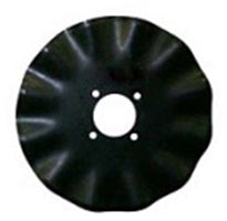 20 INCH X 4.5 MM 8 WAVE COULTER WITH 4 HOLES ON 5-1/4 INCH CIRCLE