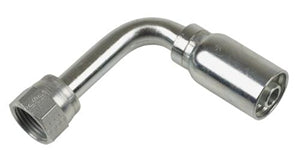 1/4 INCH HOSE X 9/16 INCH - 18 JIC FEMALE ELBOW - 90 SWIVEL