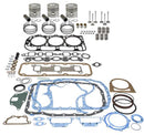 ENGINE OVERHAUL KIT. CONTAINS .040" PISTONS & RINGS, COMPLETE GASKET, PIN BUSHINGS, CAM BEARINGS, INTAKE & EXHAUST VALUES, SPRINGS, VALUE KEYS