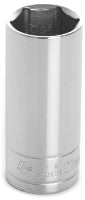 21MM X 6 POINT DEEP WELL IMPACT SOCKET - 3/8 INCH DRIVE