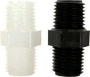 1-1/2" BLACK POLY CLOSE NIPPLE