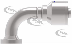 4S SERIES - 3/4 INCH HOSE X 3/4 INCH CODE 62 FLANGE 90 ELBOW