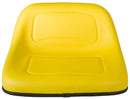 UNIVERSAL LAWN AND GARDEN SEAT - LOW BACK  YELLOW VINYL