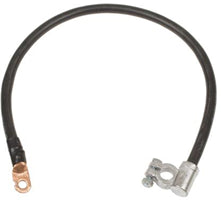 28 INCH 0 AWG BATTERY CABLE WITH TOP POST 90 X 3/8 EYELET CONNECTIONS