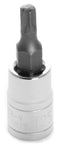 T-25 STAR X TORX BIT IMPACT SOCKET - 1/4 INCH DRIVE