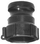 AGSMART A SERIES 2" POLY FEMALE PIPE THREAD X MALE COUPLER